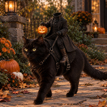 The Headless HorseMan Rider Pet Costume